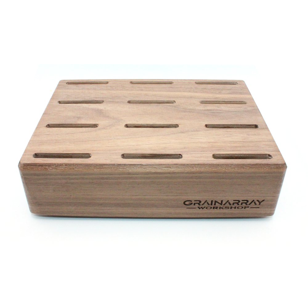 poker chip wood ball marker display rear