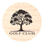 wood ball marker - maple
