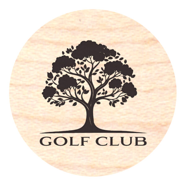 wood ball marker - maple