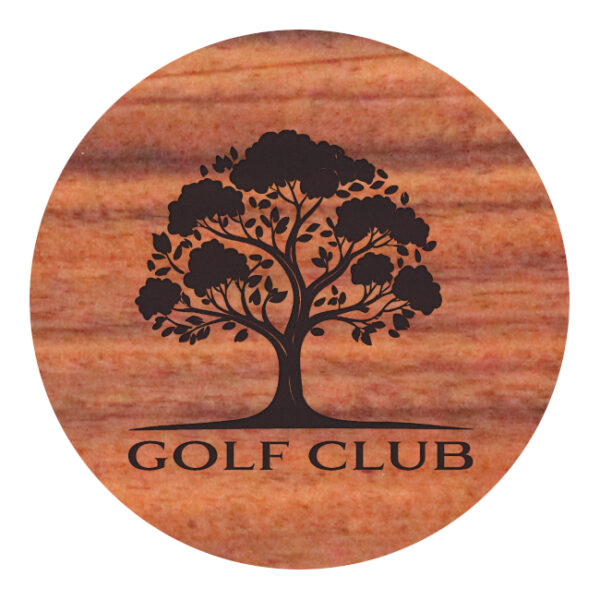 wood ball marker - rosewood